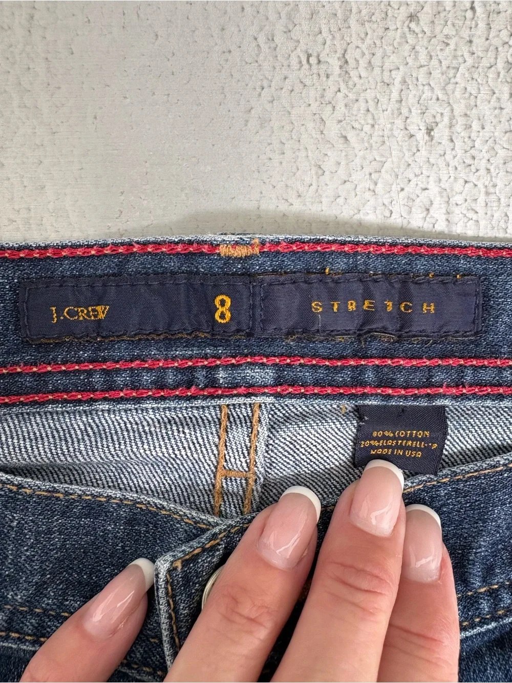 J. Crew Straight-Leg Midwash Denim Jeans